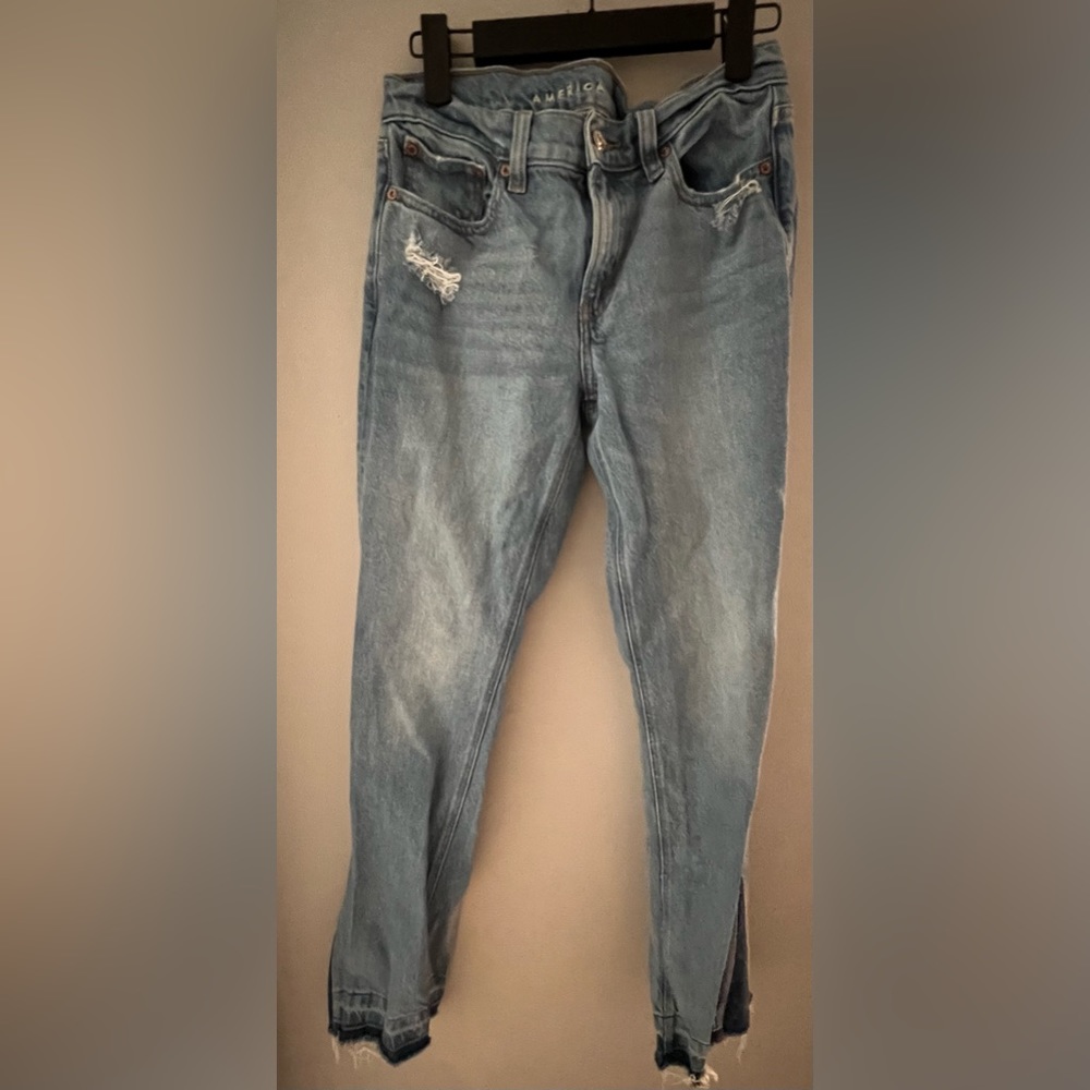 AE 90s low rise kick bootcut stretch Jean